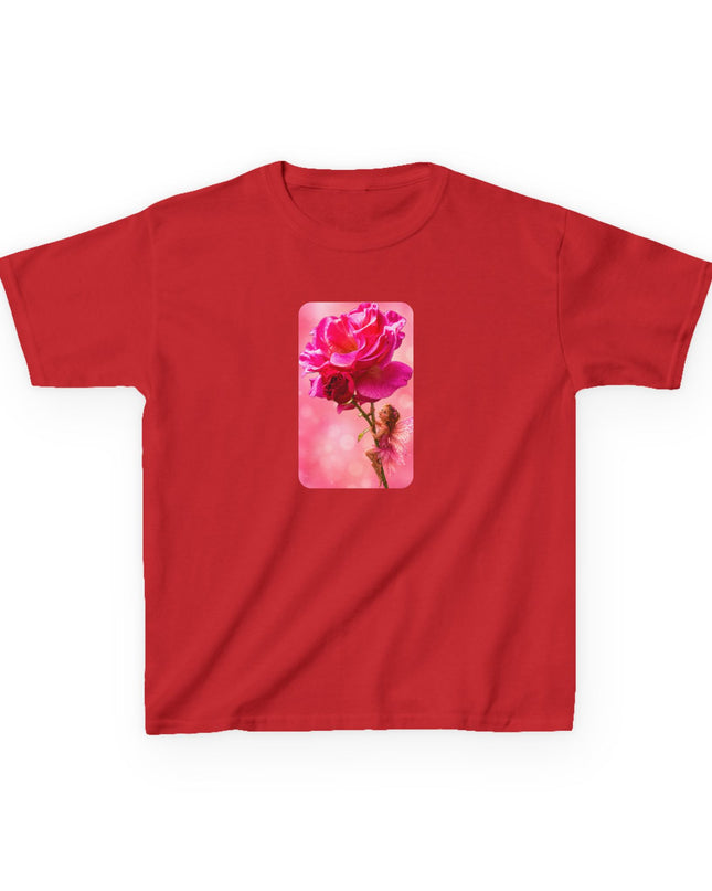 "Fairy Rose" Kids Heavy Cotton Tee