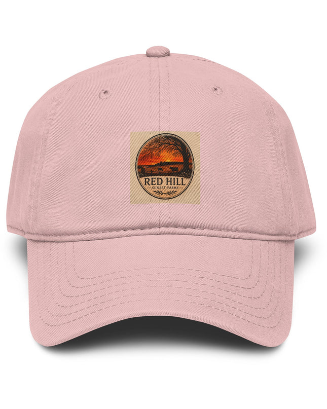 "Red Hill Sunset Farms" Garment Washed Baseball Cap