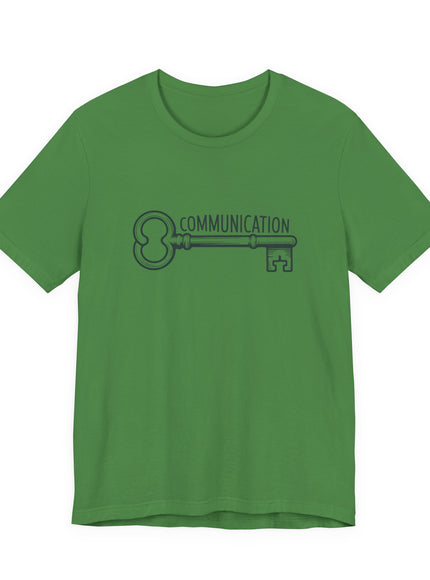 "Communication is Key" Unisex Jersey Short Sleeve Tee