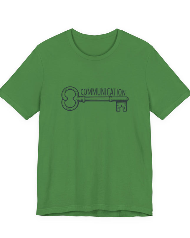 "Communication is Key" Unisex Jersey Short Sleeve Tee