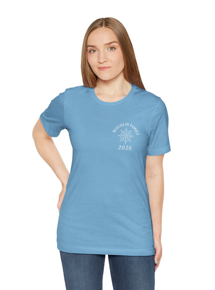 "Mauldin Family" (Ink both sides) Unisex Jersey Short Sleeve Tee