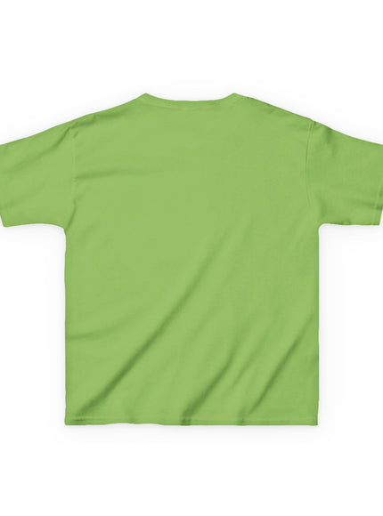 "Cat Face Sketch" Kids Heavy Cotton Tee