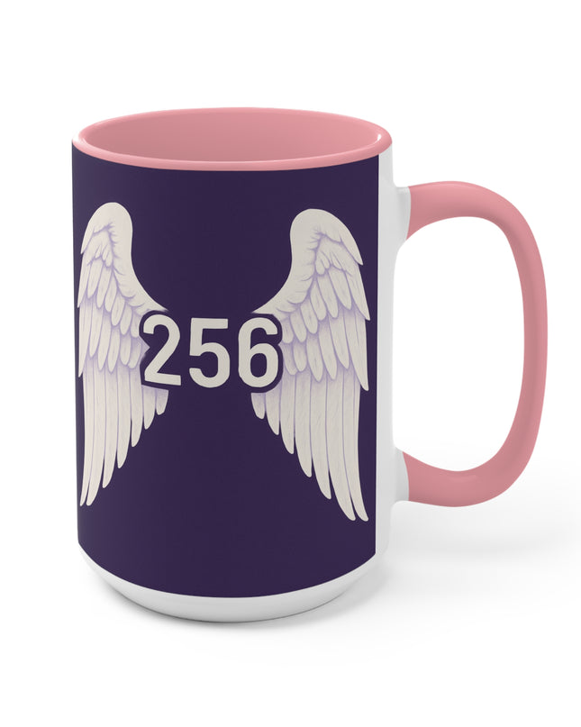 "Fluffy Angel Wing 256" Accent Mug