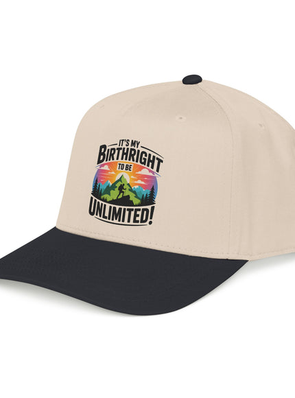 "It's my Birthright to be Unlimited" Mid Profile Baseball Cap