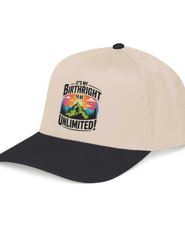 "It's my Birthright to be Unlimited" Mid Profile Baseball Cap