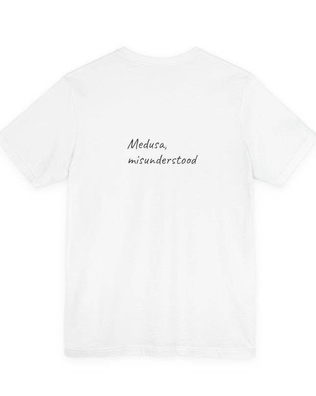 "Medusa, misunderstood" Unisex Jersey Short Sleeve Tee