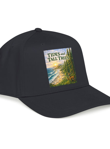 "Tides and Tall Trees" Mid Profile Baseball Cap