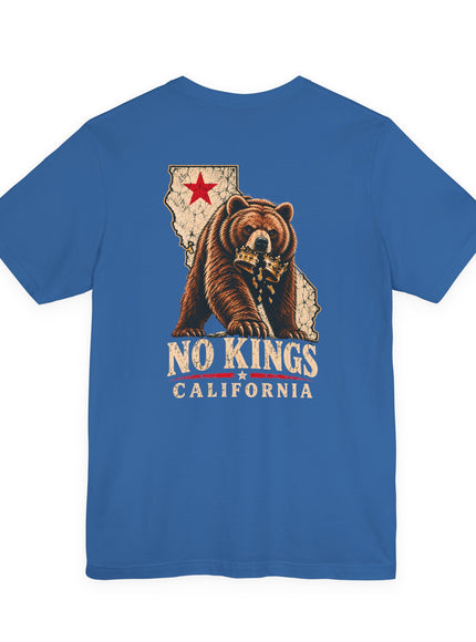 "No Kings Day" Unisex Jersey Short Sleeve Tee