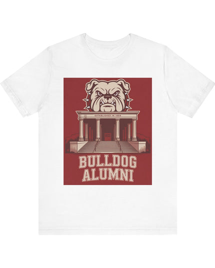 "Bulldog Alumni" Unisex Jersey Short Sleeve Tee