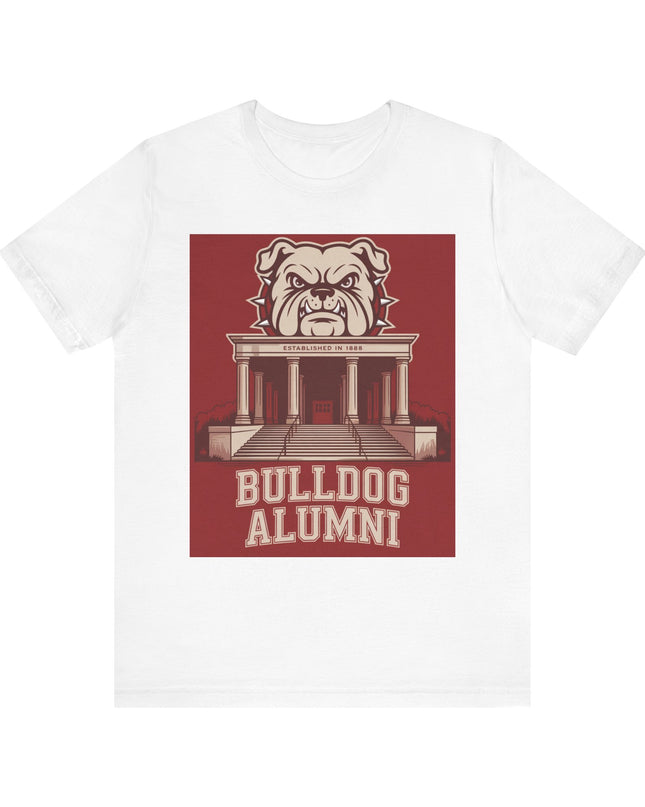 "Bulldog Alumni" Unisex Jersey Short Sleeve Tee