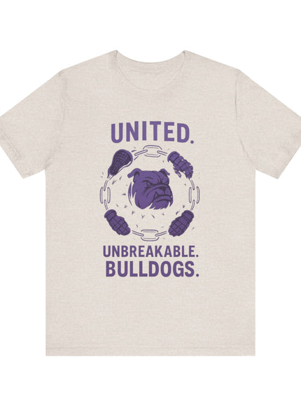 "United Lacrosse Bulldogs" Unisex Jersey Short Sleeve Tee