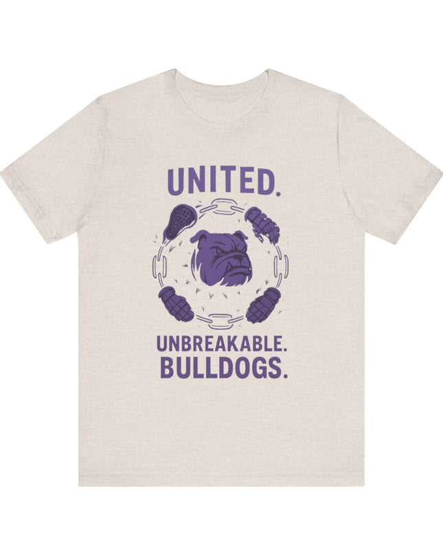 "United Lacrosse Bulldogs" Unisex Jersey Short Sleeve Tee