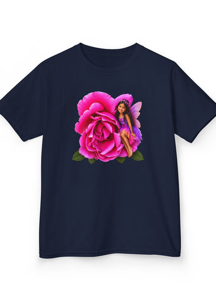 "Rose Fairy" Kids Heavy Cotton Tee