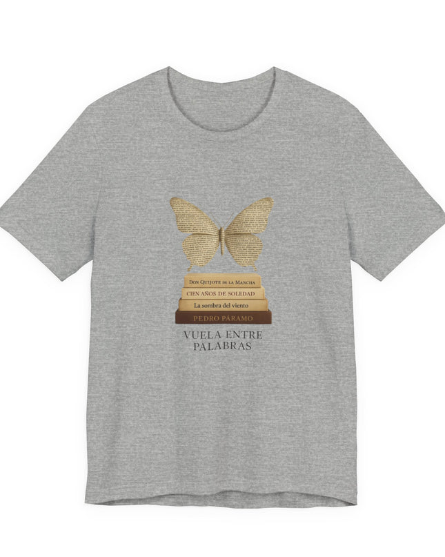 "Vuela entre Palabras" Unisex Jersey Short Sleeve Tee