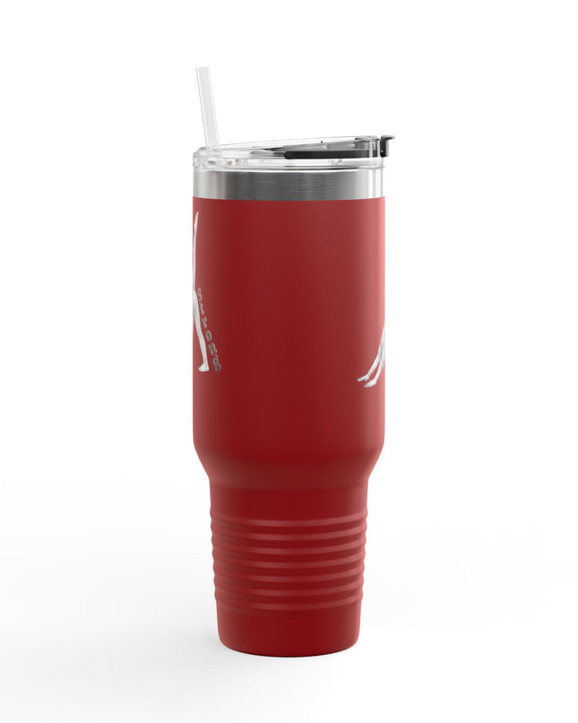 "Mom Strong Pilates" Insulated Travel Mug, 40oz
