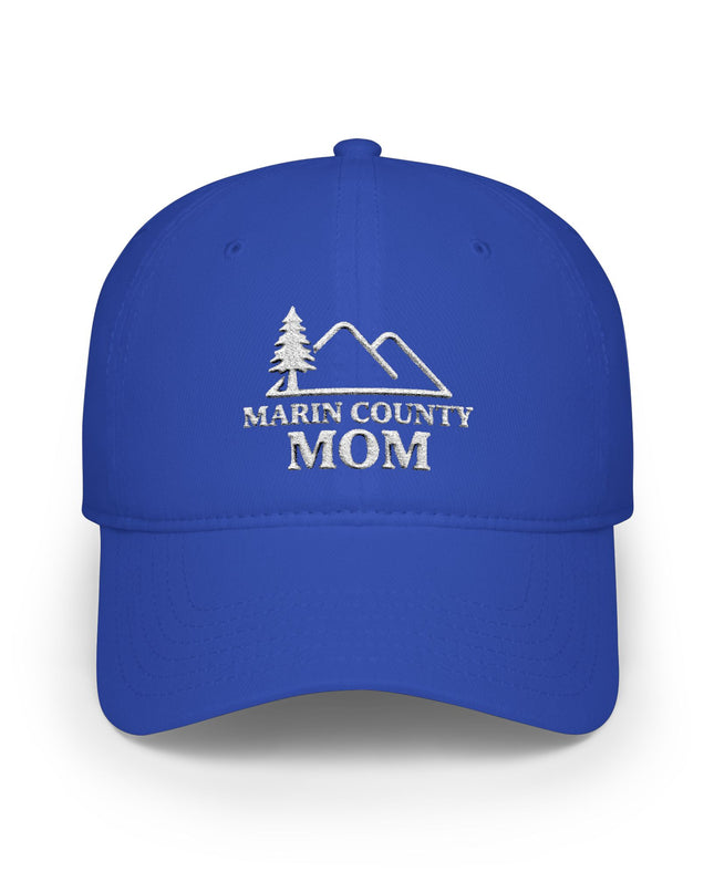 "Marin County Mom" Embroidered Low Profile Baseball Cap