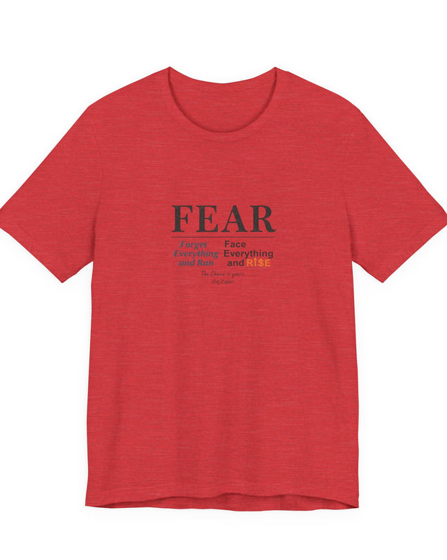 "FEAR" Unisex Jersey Short Sleeve Tee