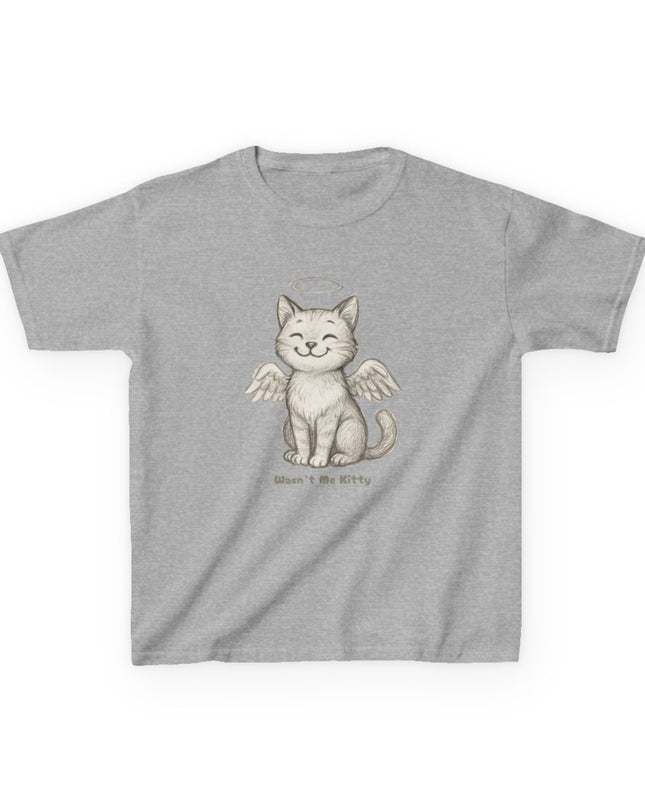"Wasn't Me Kitty" Kids Heavy Cotton Tee