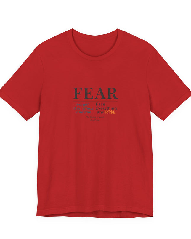 "FEAR" Unisex Jersey Short Sleeve Tee