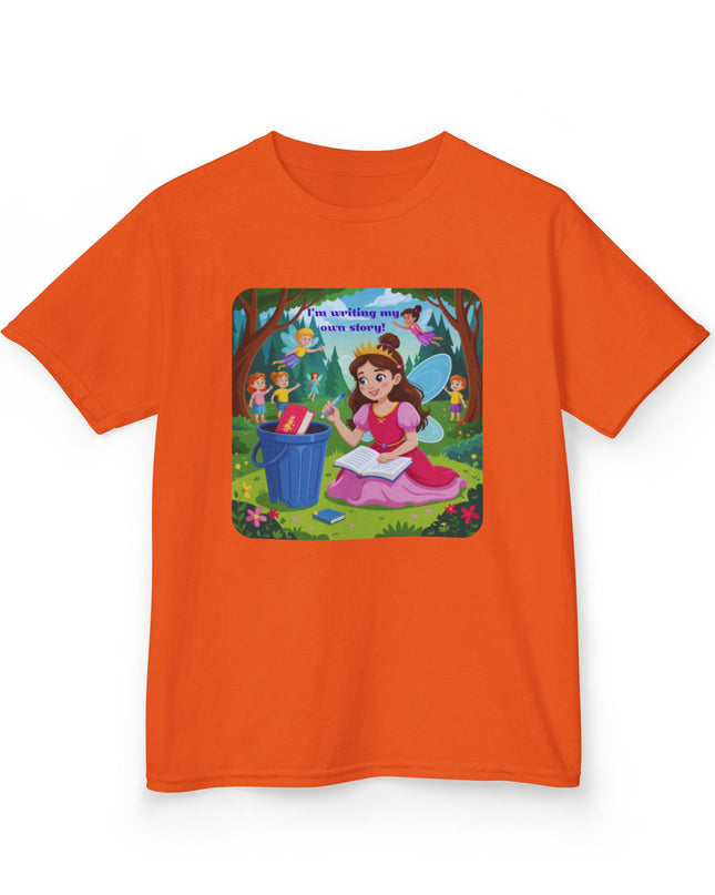 "I'm Writing my Own Story!" Kids Heavy Cotton Tee