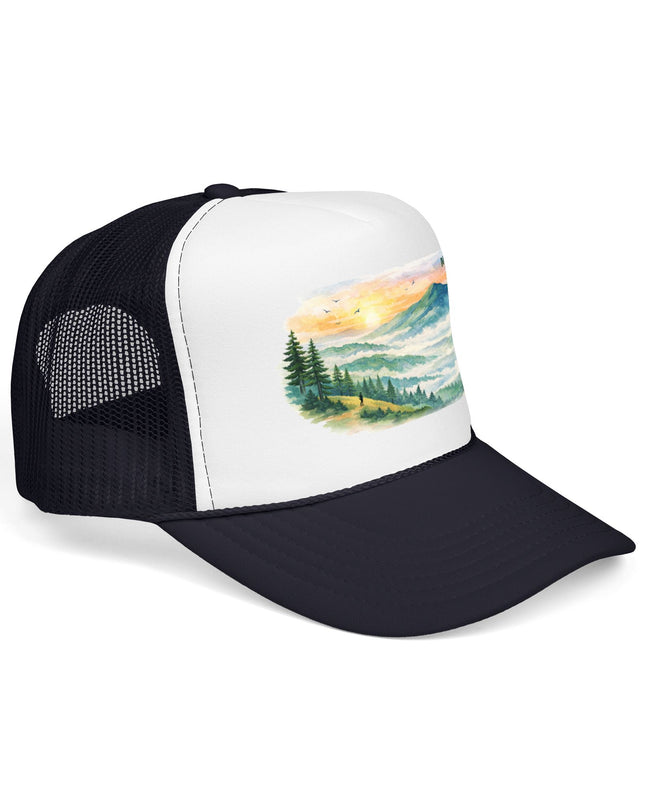 "Marin County, Where the Hills Meet the Sky" Foam Trucker Hat