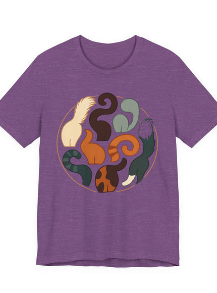 "Cat Tails (image)" Unisex Jersey Short Sleeve Tee