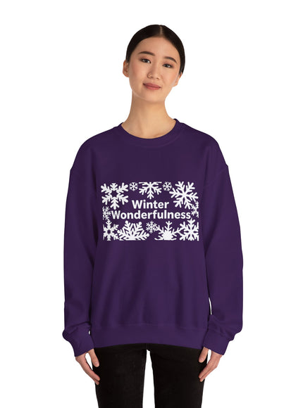 "Winter Wonderfulness" Unisex Adult Sweatshirt