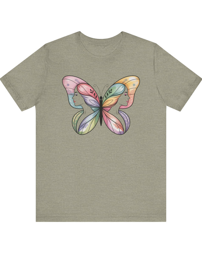 "Butterfly Woman" Unisex Short Sleeve Tee