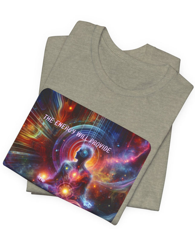 "The Energy will Provide, (Energy for Success)" Unisex Jersey Short Sleeve Tee