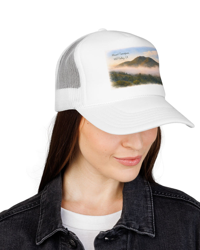 "Mount Tamalpais, Mill Valley, California" Foam Trucker Hat