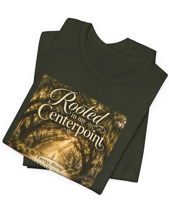 "Rooted in my Centerpoint" Unisex Jersey Short Sleeve Tee