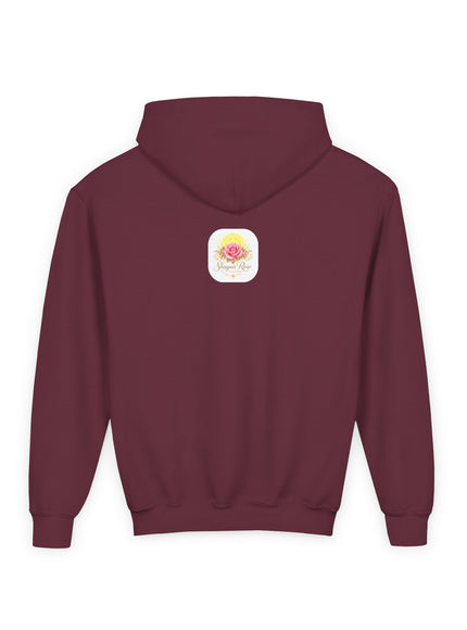"My Mother Says I am Royalty" Youth Heavy Blend Hooded Sweatshirt