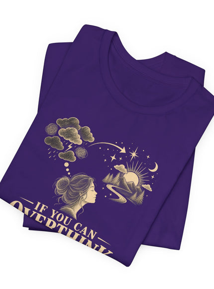 "Overthink" Unisex Jersey Short Sleeve Tee