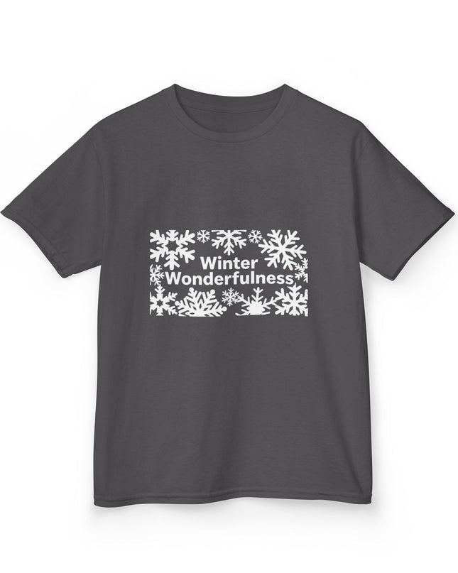 "Winter Wonderfulness" Kids Heavy Cotton Tee