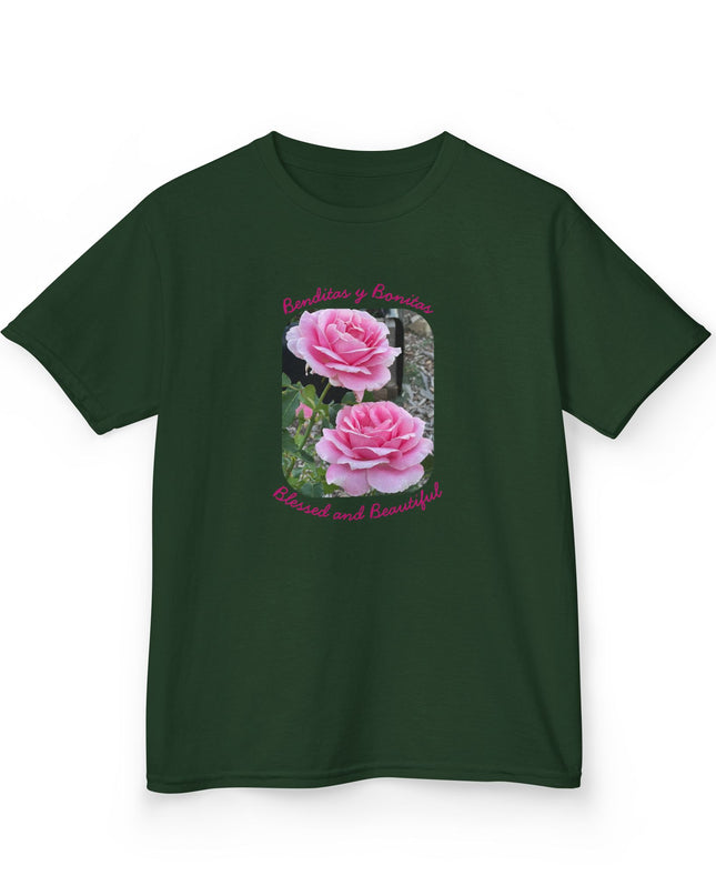 "Blessed and Beautiful" Kids Heavy Cotton Tee