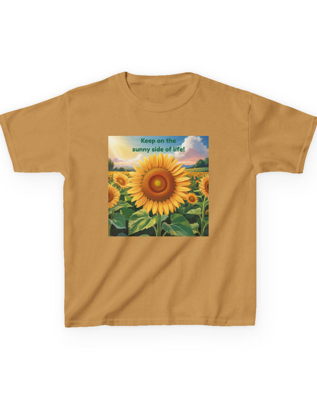 "Keep on the Sunny Side of Life" Kids Heavy Cotton Tee