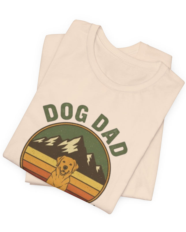 "Dog Dad Adventure Crew" Unisex Jersey Short Sleeve Tee