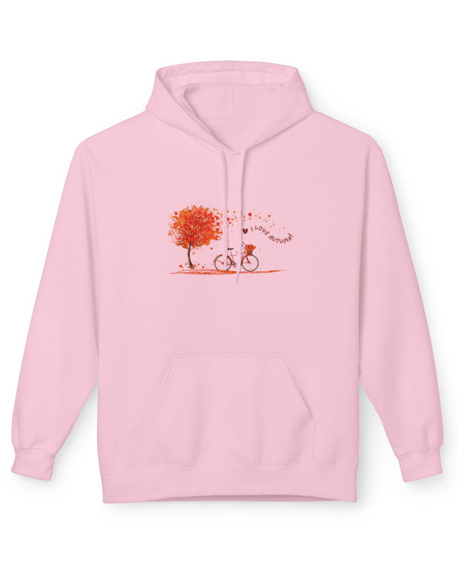 "I Love Autumn" Unisex Midweight Softstyle Fleece Hoodie