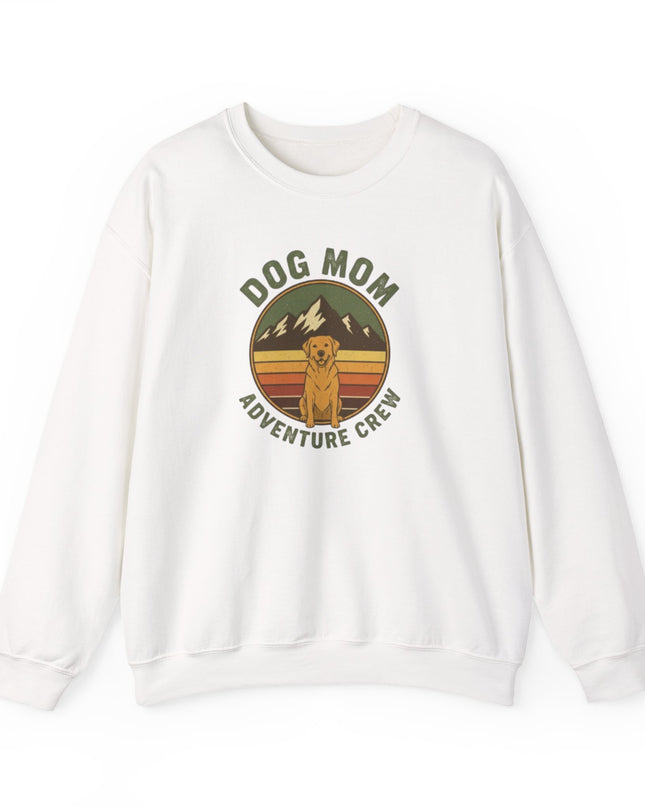 "Dog Mom Adventure Crew" Unisex Adult Sweatshirt