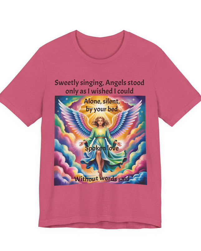 "Sweetly Singing, Angels Stood" Women's Soft Jersey Tee