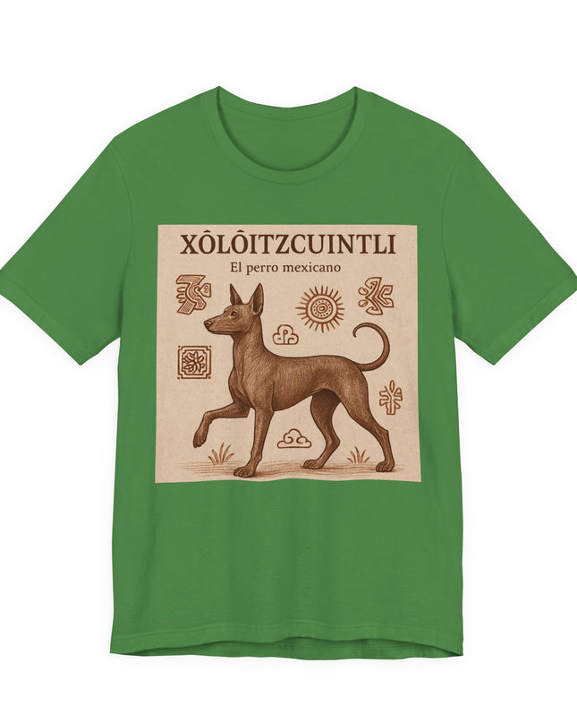 "Xoloitzcuintli - el perro mexicano" Unisex Jersey Short Sleeve Tee