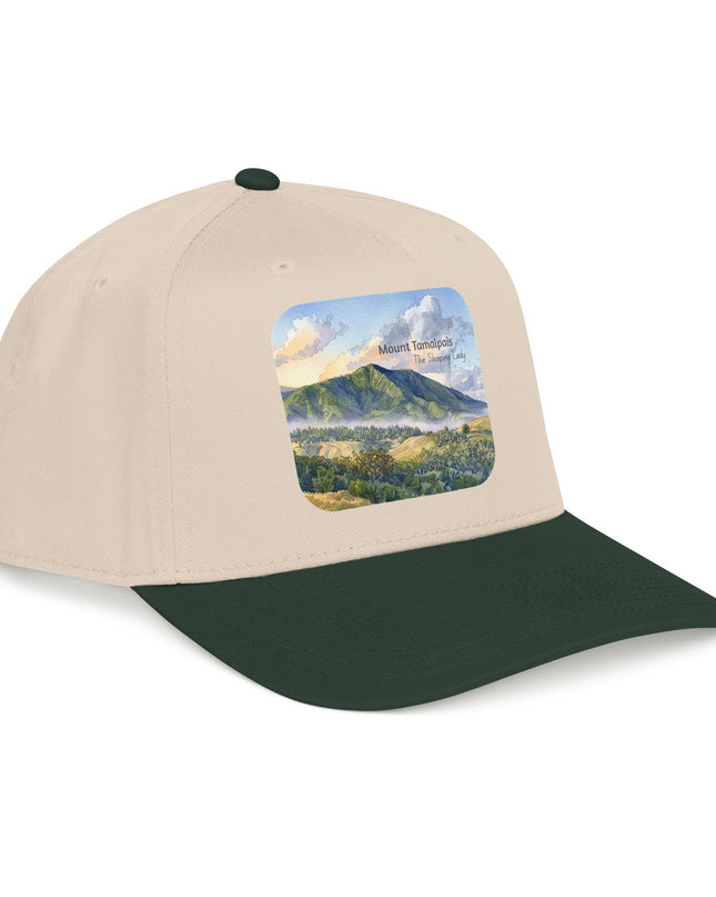 "Mount Tamalpais, the Sleeping Lady" Mid Profile Baseball Cap