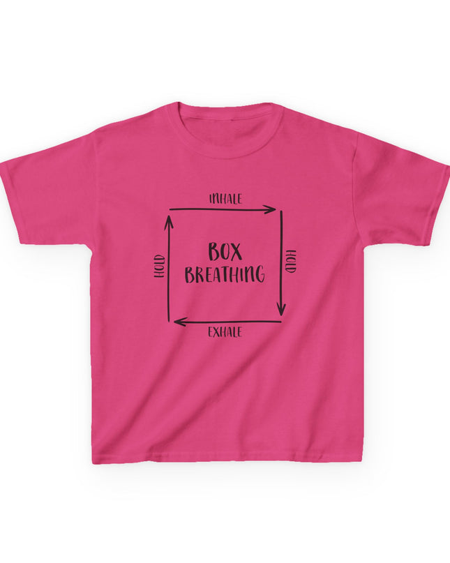 "Box Breathing" Kids Heavy Cotton Tee