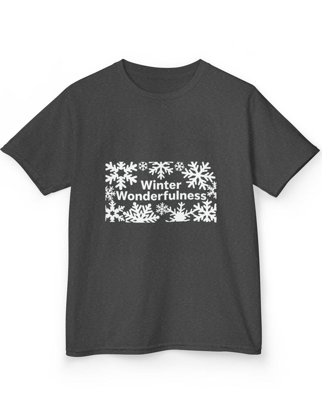"Winter Wonderfulness" Kids Heavy Cotton Tee