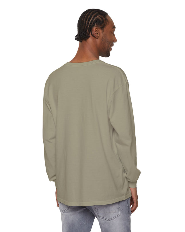 "Mount Tamalpais, the Sleeping Lady" Unisex Garment-dyed Long Sleeve T-Shirt