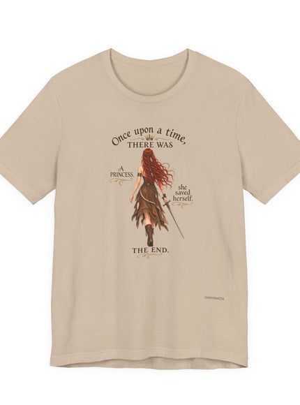 "She Saved Herself V5" Unisex Jersey Short Sleeve Tee