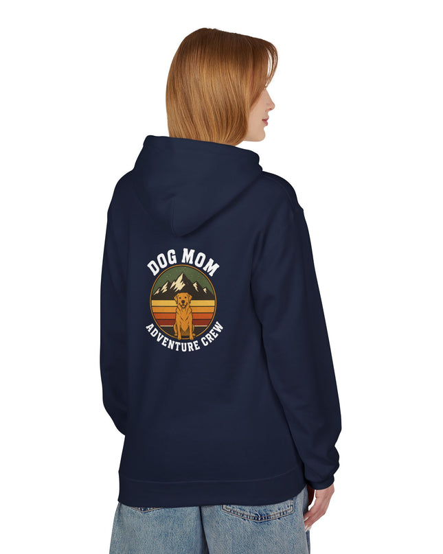 "Dog Mom" Unisex Midweight Softstyle Fleece Hoodie