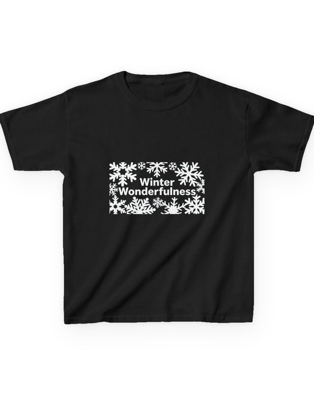 "Winter Wonderfulness" Kids Heavy Cotton Tee