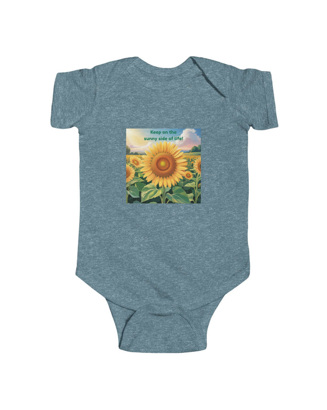 "Keep on the Sunny Side of Life" Infant Fine Jersey Bodysuit