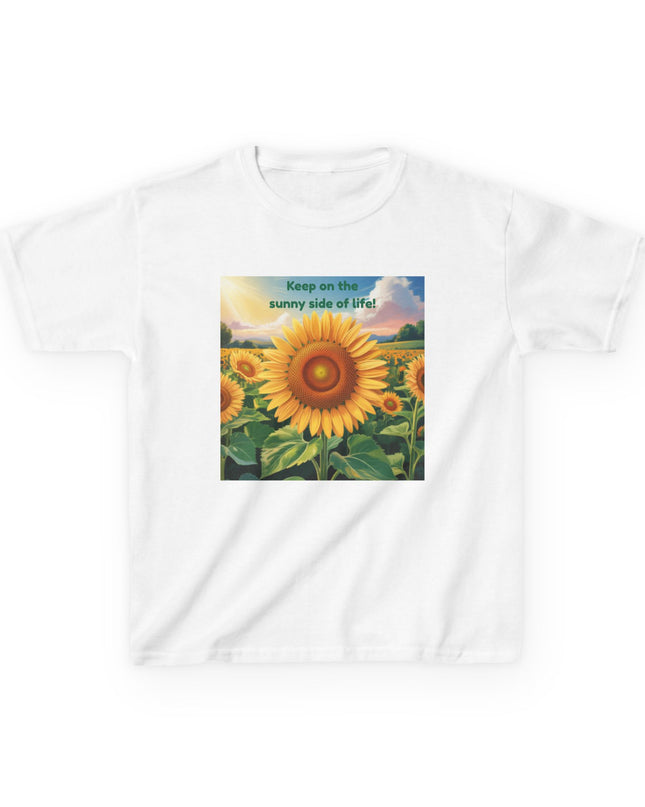 "Keep on the Sunny Side of Life" Kids Heavy Cotton Tee